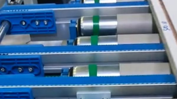 Correa elástica de máquina para el transporte de paneles de madera